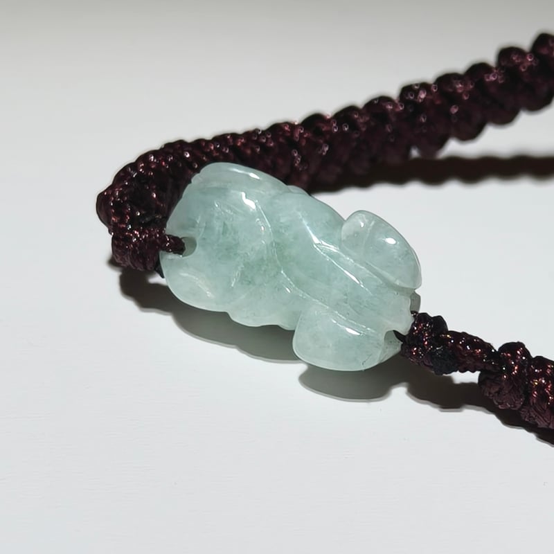 💝【訳あり】高品質ミャンマー翡翠貔貅/人生の成功と繁栄 | -縁 enishi-