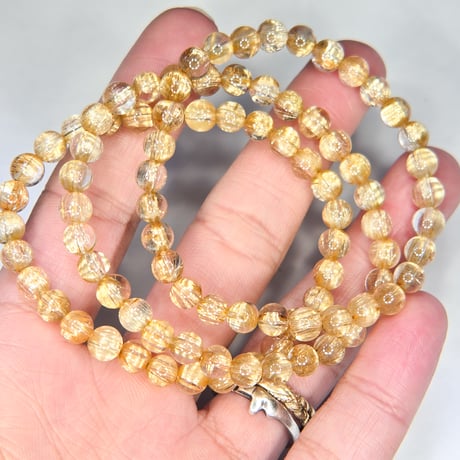 新品★タイタンルチル★ゴールドルチル★ブレスレット8金運 仕事運★ルチルクォーツ a39891-1_700.jpg