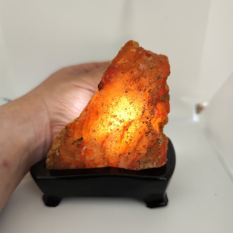 天然 最高品質赤瑪瑙 メノウ置物