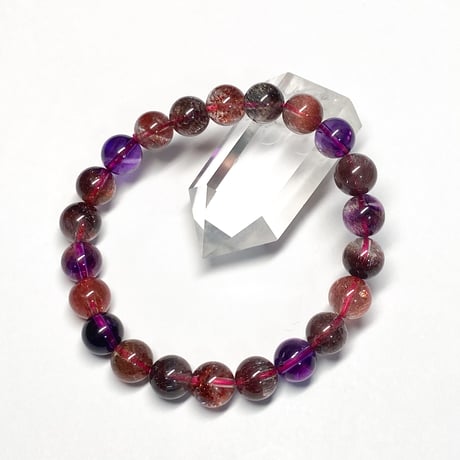 アメジスト、ローズクオーツ、ストロベリークオーツでスーパーセブンたんみたいなの！ アメジスト、ローズクオーツ、ストロベリークオーツでスーパー