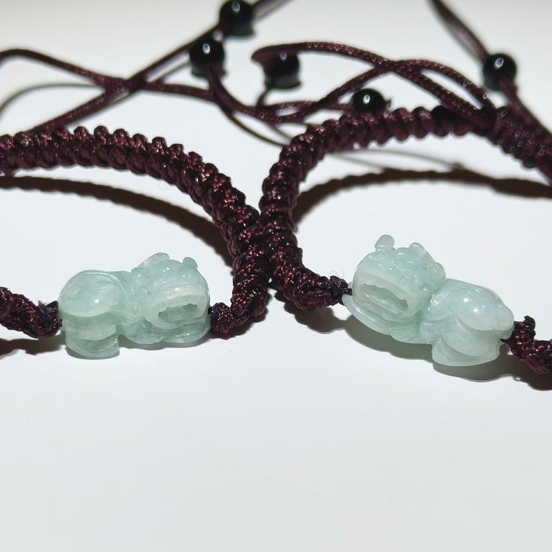 💝【訳あり】高品質ミャンマー翡翠貔貅/人生の成功と繁栄 | -縁 enishi-