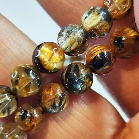 太陽放射タイチンルチル[xNOn]超品位 6mm 15cm 太陽放射タイチンルチル