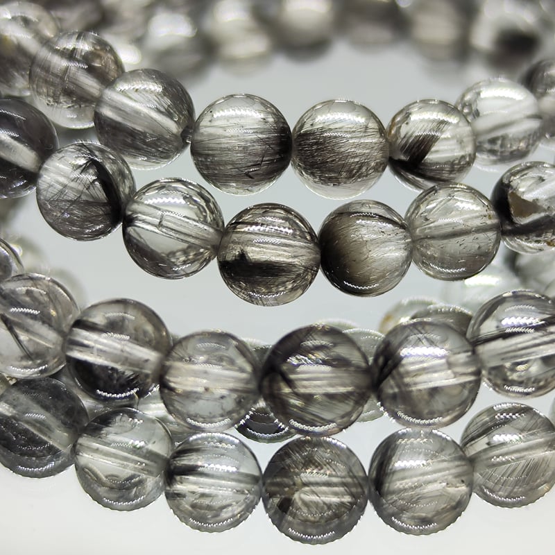 📹🐥🐉限定特価【高透明最高品質】プラチナルチルクォーツ6.3mm