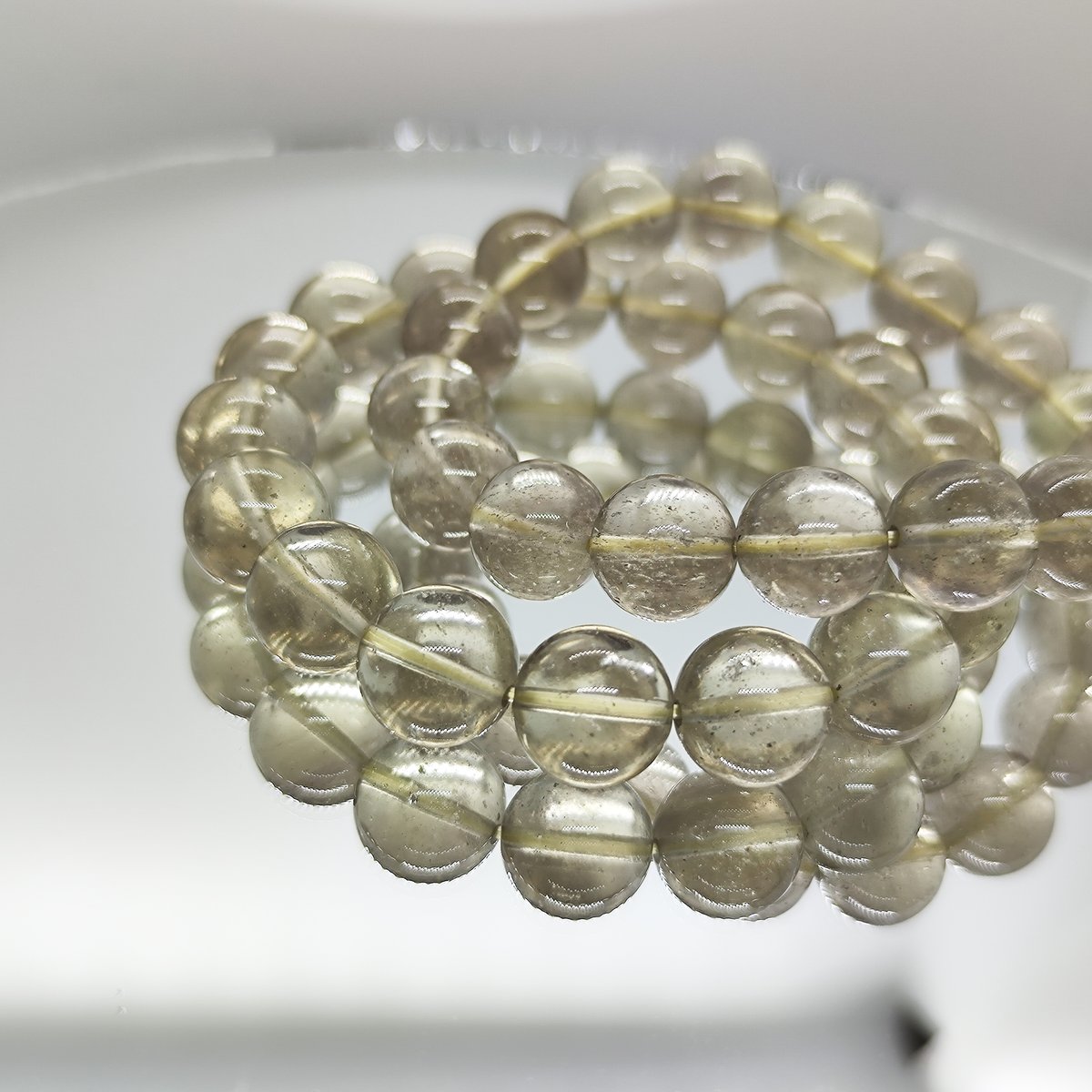 🐥🐉【最高品質】パープルリビアングラス12mm/強力なヒーリング