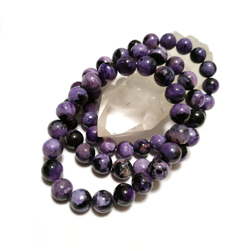 天然石チャロアイト約10.2mm