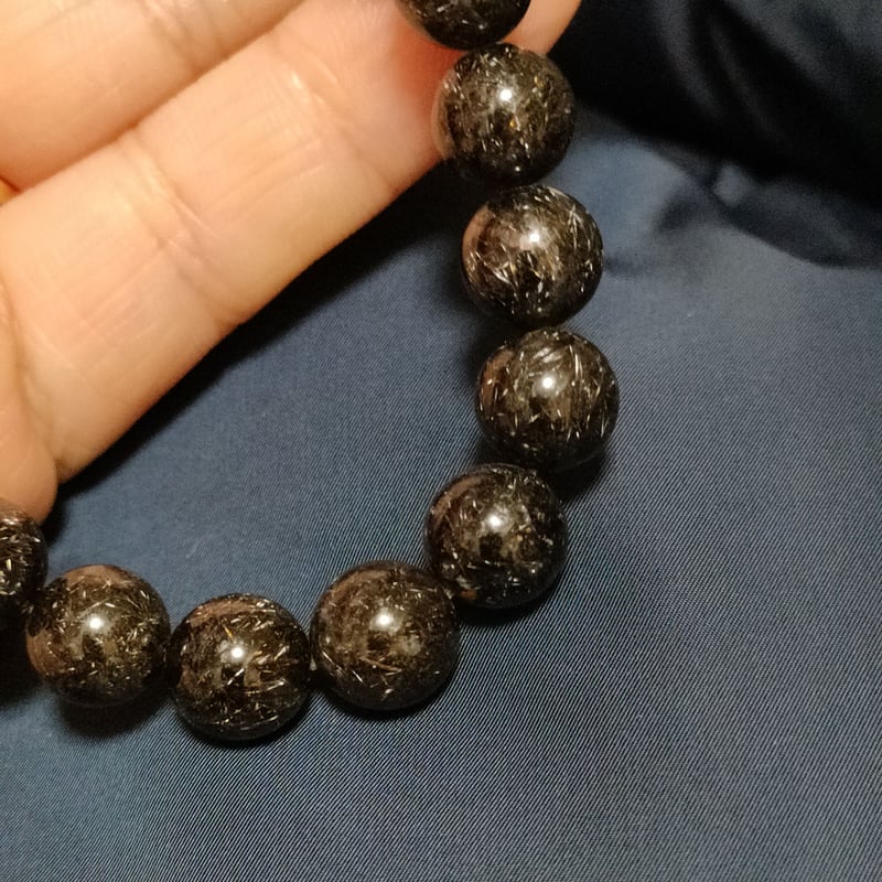 仕事運&金運に特化　ブラックルチル天然水晶 仕事運&金運に特化ブラックルチル天然水晶