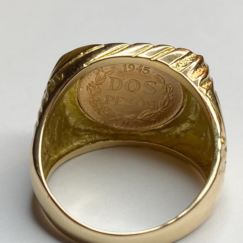 K18 K21.6ヴィンテージリング