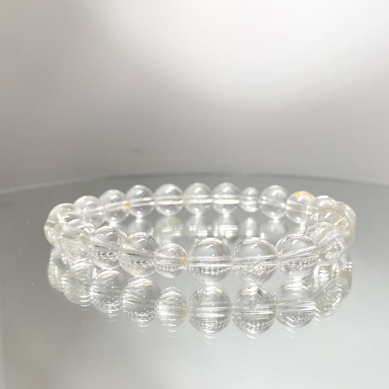 最高品質！山梨八幡水晶約9㎜