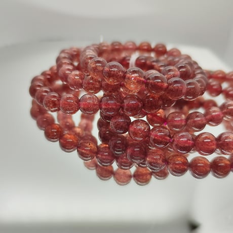 ♥️ストロベリークォーツ支柱♥️人気運、恋愛運アップ‼️久しぶりの