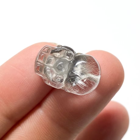 プラチナルチルクォーツ　ルチルクォーツ プラチナルチルクォーツ4.20ct | progresstone