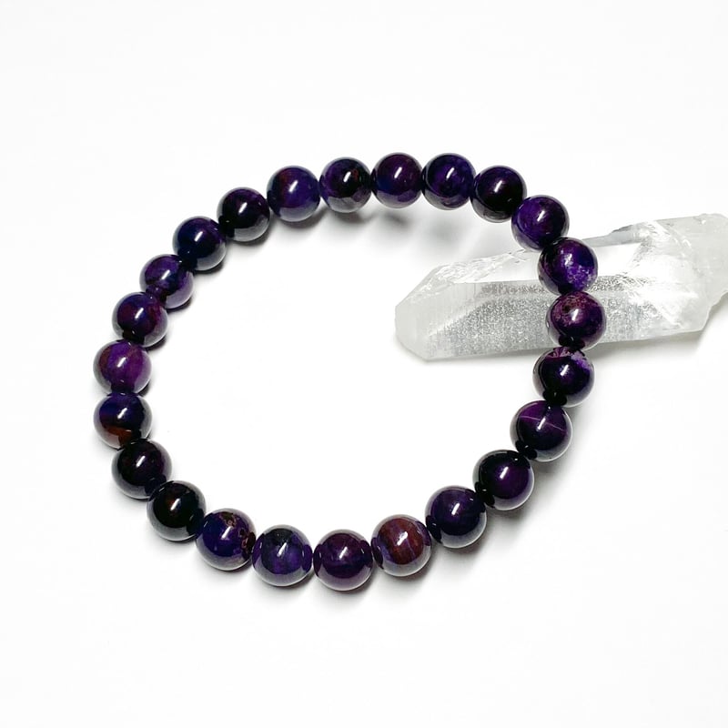 🐥🐉📹【高品質/鑑別書付き】スギライト約7.4~7.7mm/世界三大