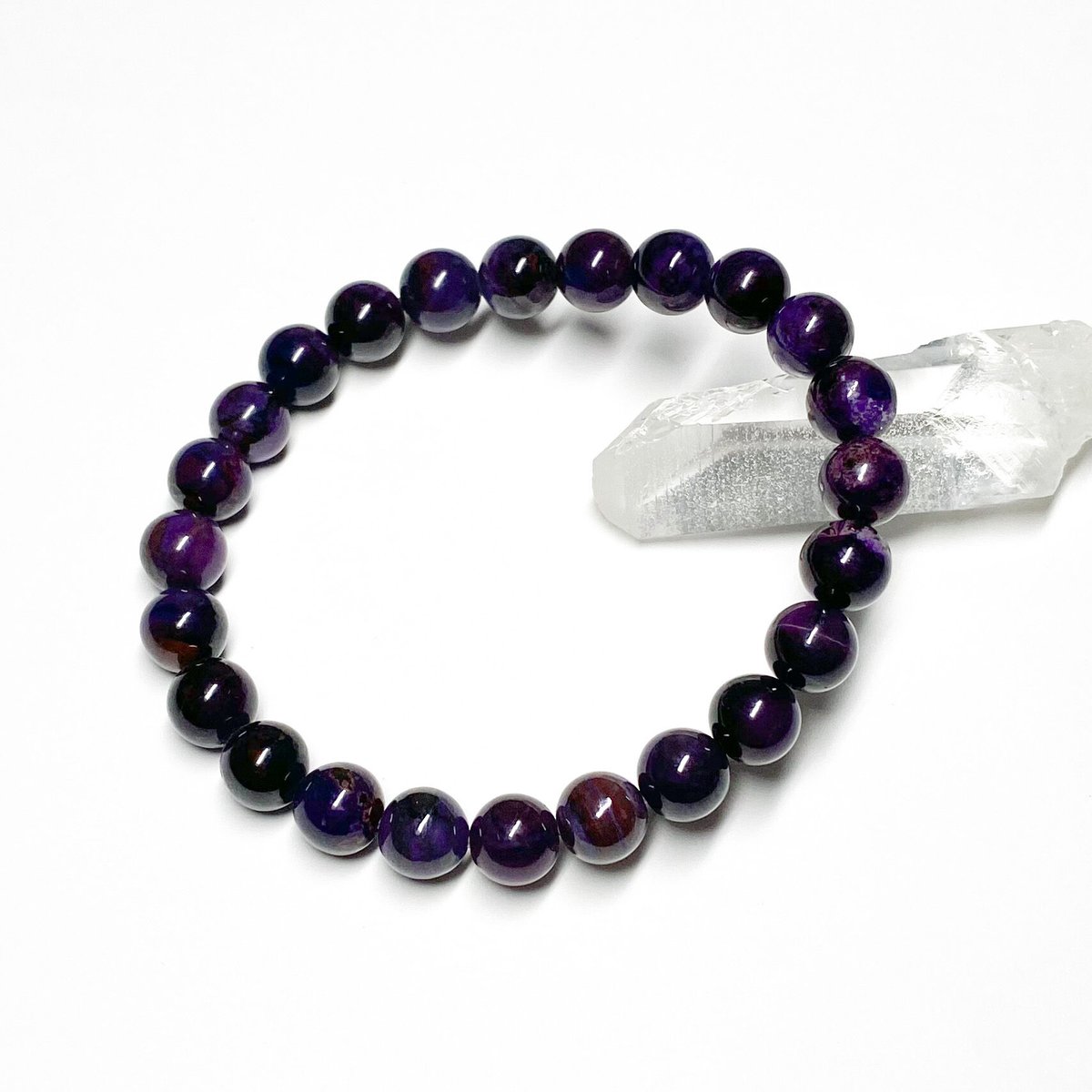 🐥🐉📹【高品質/鑑別書付き】スギライト約7.4~7.7mm/世界三大