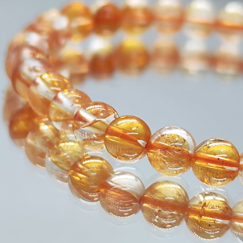 【高品質】オーロラクォーツ(ライモナイトインクォーツ、錦鯉水晶)mm/万能の石 高品質】オーロラクォーツ(ライモナイトインクォーツ、錦鯉水晶)mm