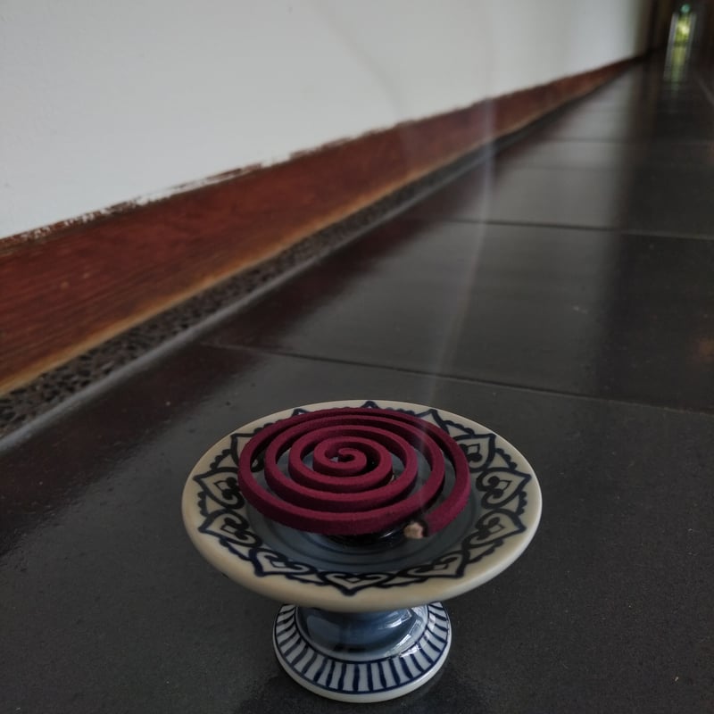 お香 草花の香り はぎ 渦巻 5巻入 | Kadan Store