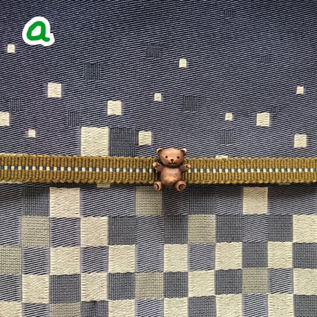フランス刺繍ビンテージ.USAリボン2巻 角々しく