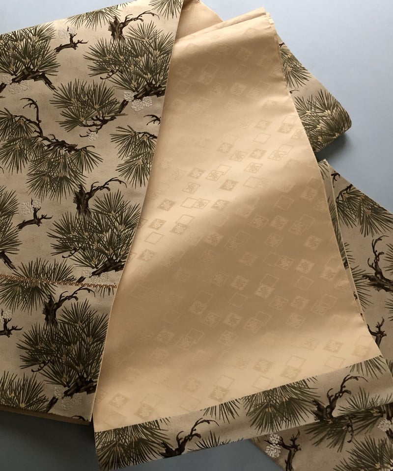 未使用品】袋帯 松柄 正絹 六通柄 | 六識哉 未使用品】袋帯 松柄 正絹 六通柄 | 六識哉