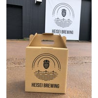 HEISEI BREWING  オリジナルロゴ入りカートン　6本用