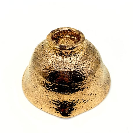 B95 猪目茶碗　黄金丸　14.0×8.0cm