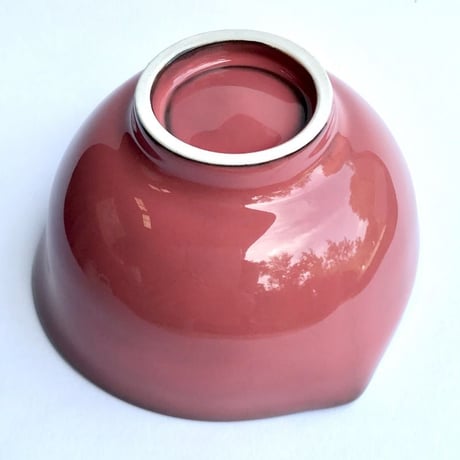 077 猪目茶碗　乾鮭(からさけ)　12.3×6.8cm