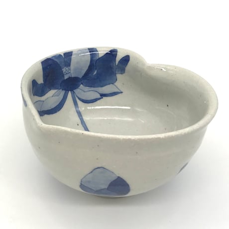 小野穣 造 花びら 桜 茶碗 142 桜系はなびら 桜珊瑚 14.0×8.0cm | 小野穣 アトリエONO