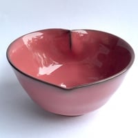 032 猪目茶碗　乾鮭(からさけ)　11.8×6.1cm