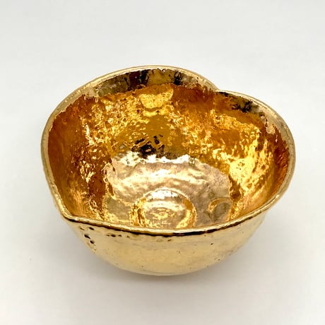 707 猪目茶碗　黄金丸　11.7×7.4cm