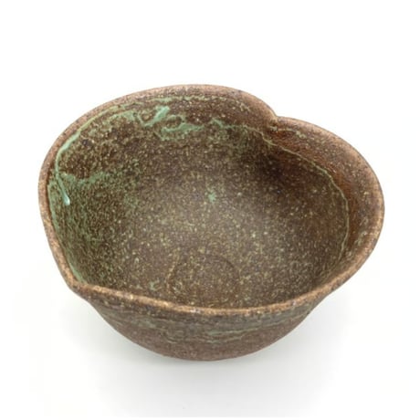 607 猪目茶碗　蛍火　13.0×7.6cm