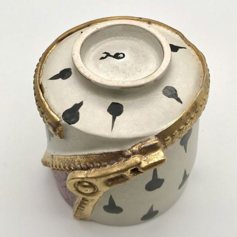 抹茶用　筒茶碗 ブチャラティ抹茶筒茶碗(冬用) 銘 ジッパー | 小野穣 アトリエ
