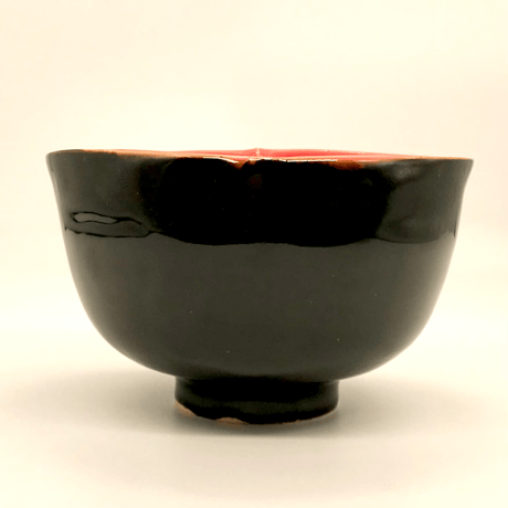 397 猪目茶碗　かけわけ　12.0×7.3cm
