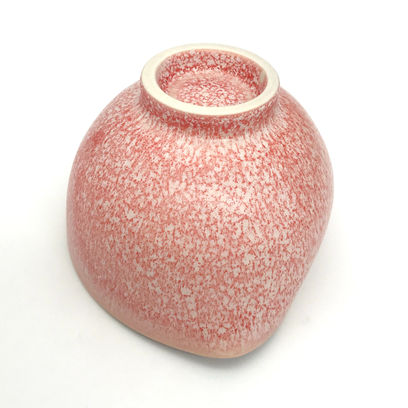B30 ひとひら 桜型（桜珊瑚）還元焼成 12.4×8.2cm | 小野穣 アトリエONO