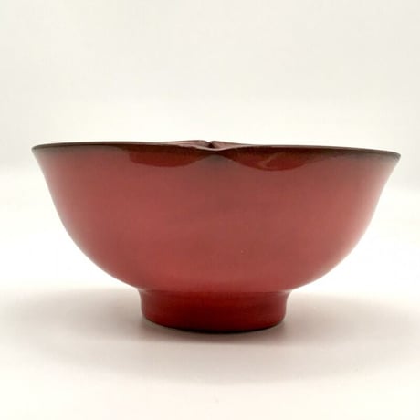 095 猪目茶碗　乾鮭(からさけ)　12.5×6.0cm