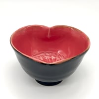 086 猪目茶碗　かけわけ　10.3×6.9cm　小ぶり