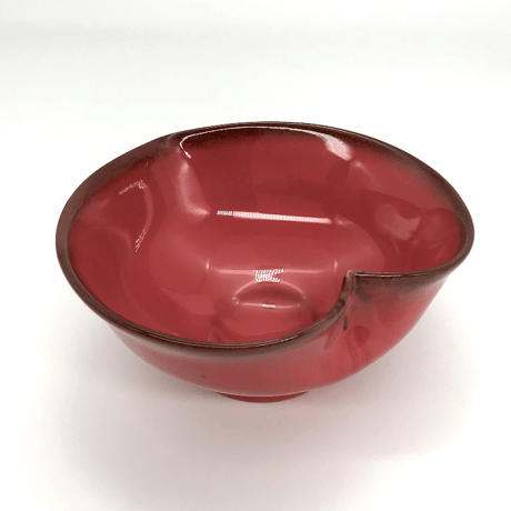 246 猪目茶碗　乾鮭(からさけ)　10.9×5.1cm　小ぶり