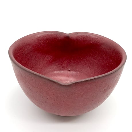 小野穣　猪目茶碗　はなびら　紫苑珊瑚　茶碗　桜　桐箱　箱付き 小野穣 猪目茶碗 はなびら 紫苑珊瑚 茶碗 桜 桐箱 箱付き