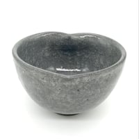 420 猪目茶碗　薄氷(うすらい)　12.4×7.9cm