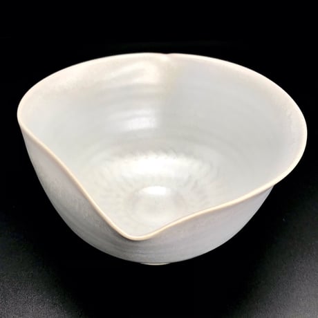 小野穣 造 花びら 桜 茶碗