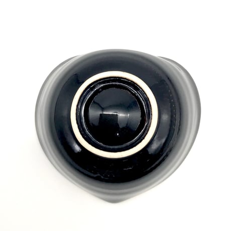 086 猪目茶碗　かけわけ　10.3×6.9cm　小ぶり