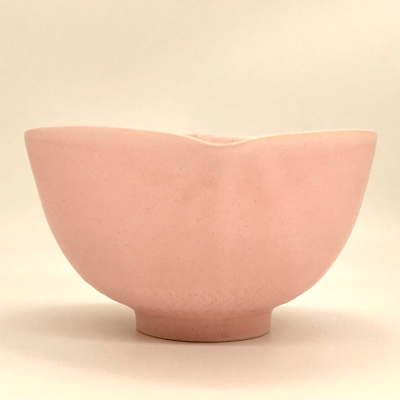 小野穣 造 花びら 桜 茶碗 小野穣 造 花びら 桜 茶碗