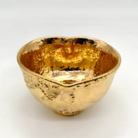 707 猪目茶碗　黄金丸　11.7×7.4cm