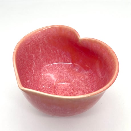 718 猪目茶碗　コンクパール　13.7×8.7cm