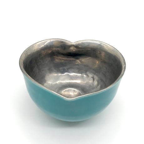 713 猪目茶碗　金春(こんぱる)  11.9×7.0cm
