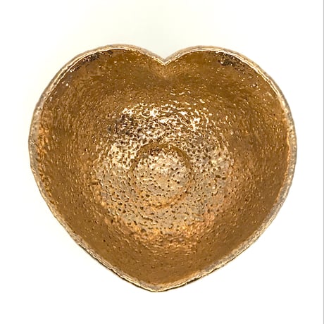 227 猪目茶碗　黄金丸　12.5×8.0cm