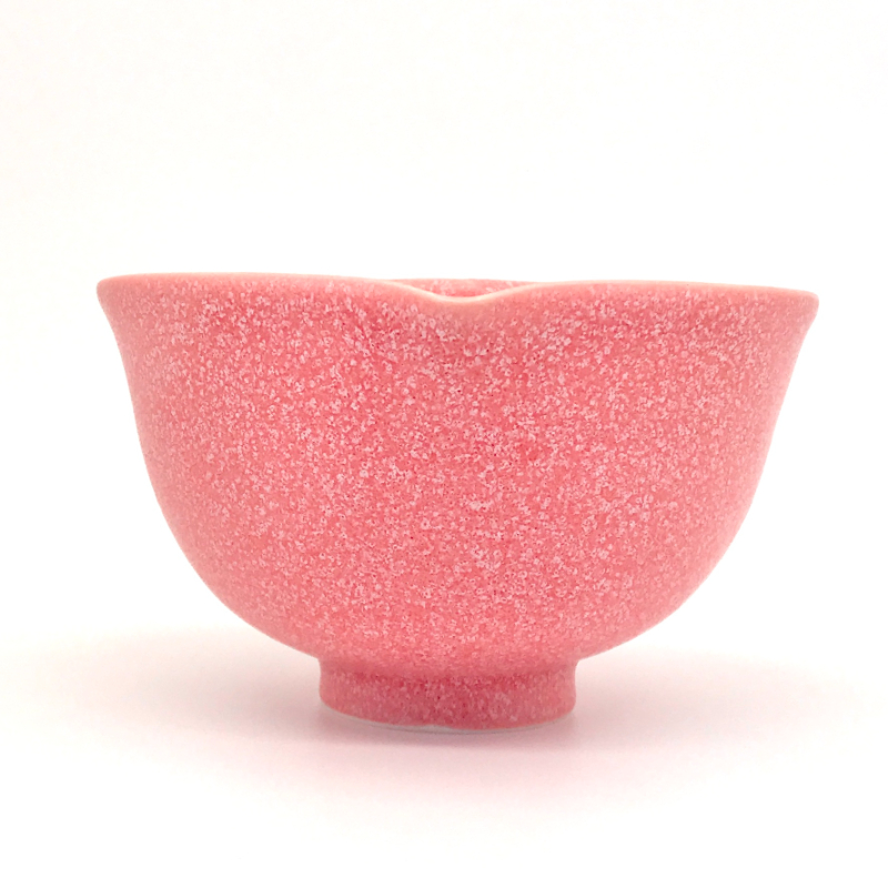 P17 猪目片口 桜珊瑚 14.5×8.9cm | 小野穣 アトリエONO【Yutaka