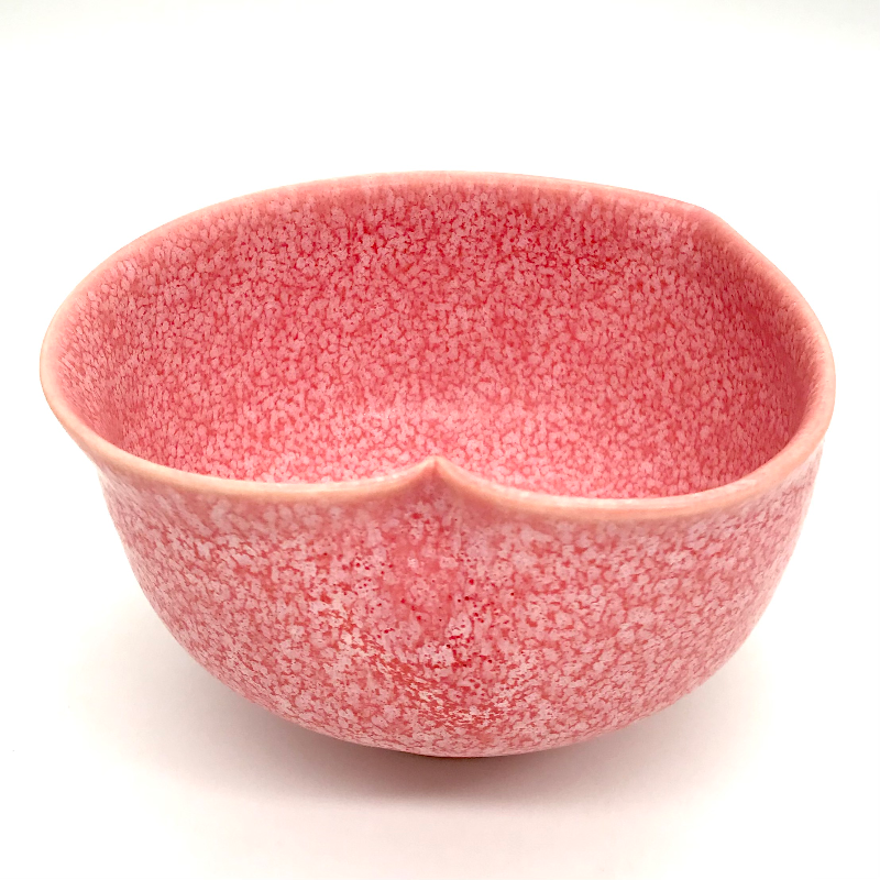 小野穣 造 花びら 桜 茶碗 桜 #花びら #はなびら #陶芸 #小野穣 #オノユタカ #抹茶 #抹茶