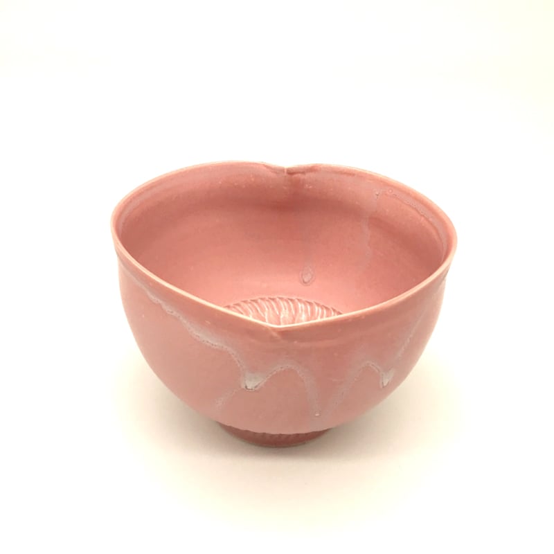 茶器/茶道具 抹茶茶碗 バレンタイン茶碗】 ハート茶碗 猪目茶碗 小野穣 