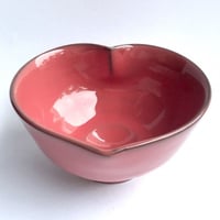 055 猪目茶碗　乾鮭(からさけ)　12.3×6.7cm