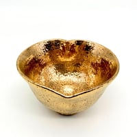 B95 猪目茶碗　黄金丸　14.0×8.0cm