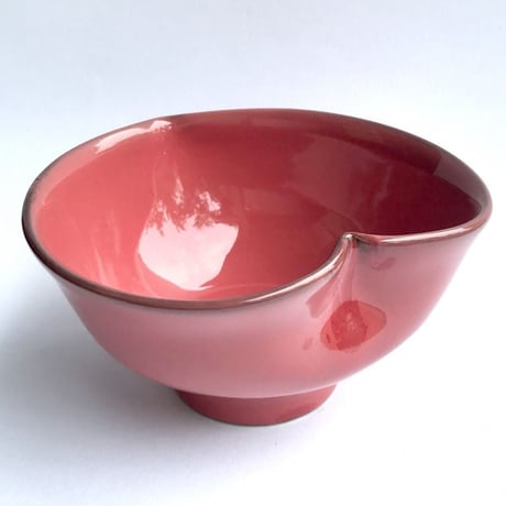 055 猪目茶碗　乾鮭(からさけ)　12.3×6.7cm