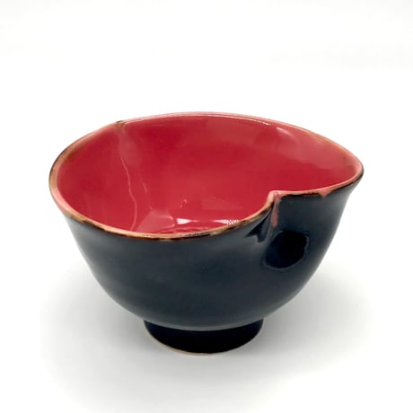 086 猪目茶碗　かけわけ　10.3×6.9cm　小ぶり