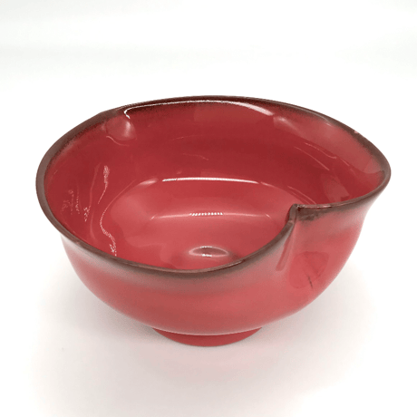 180 猪目茶碗　乾鮭(からさけ)　11.2×6.0cm　小ぶり